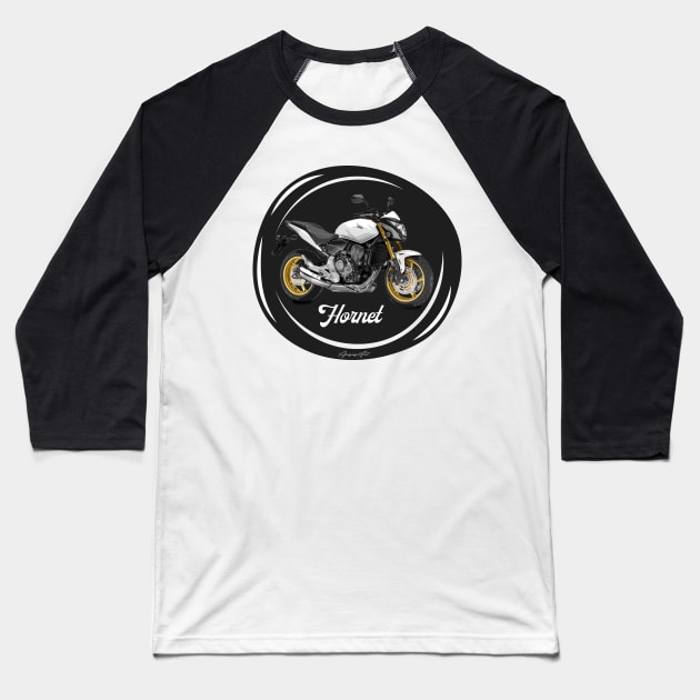 Hornet Baseball T-Shirt by PjesusArt